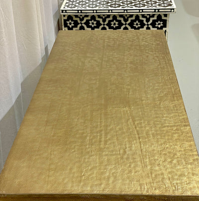 Bone Inlay 2 Door Cabinet - Boho Pattern