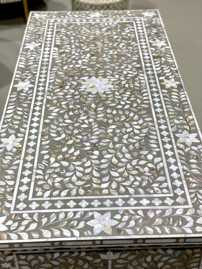 Mother of Pearl 4 Chest of Drawers- Grey Floral