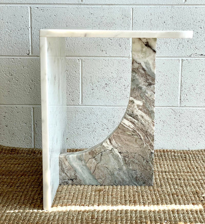 Genuine Marble Side Table