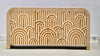 Bone Inlay Boho Curved Sideboard - Almond Arch
